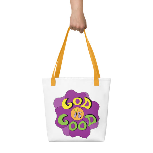 God is Good (Flower) - Tote bag