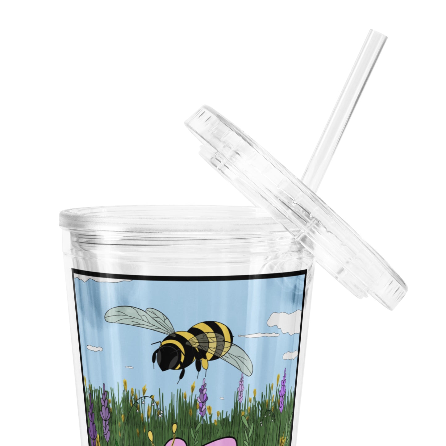 Bee Kind - Plastic Tumbler