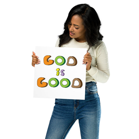 God is Good - Poster
