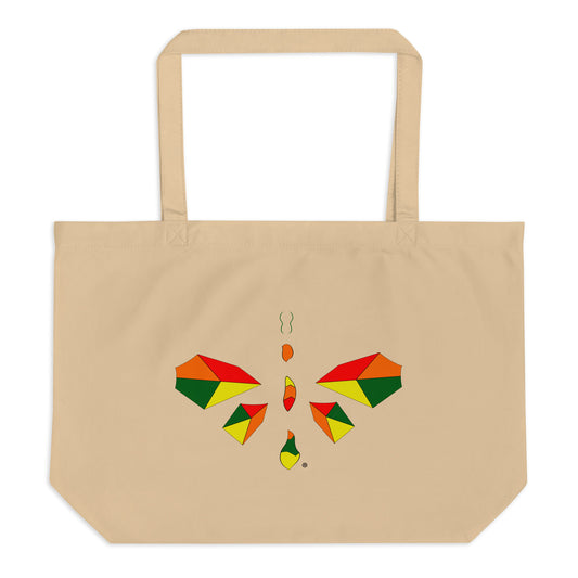 HAC Butterfly Logo - Brown Tote Bag