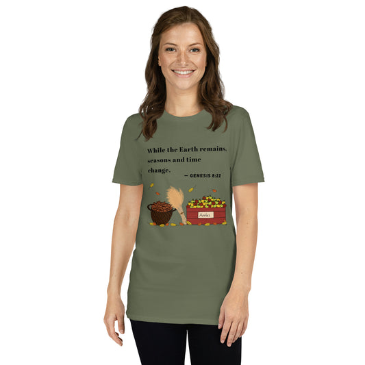 Genesis 8:22 Fall - Women's T-Shirt