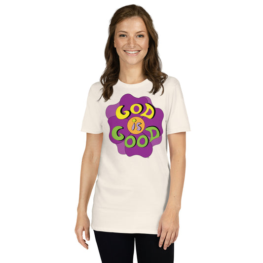 God is Good (Flower) - Women's T-Shirt