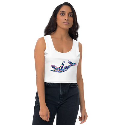 Oceania Patch Humpback Whale - Women's Crop Top