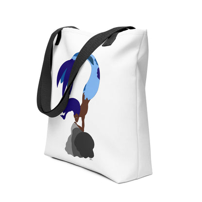 Blue Haired Mermaid - Tote Bag