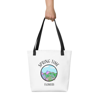 Spring Time Flowers - Tote bag