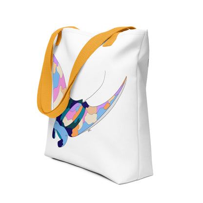 Sunset Beach Manta Ray - Tote Bag