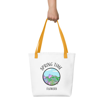 Spring Time Flowers - Tote bag