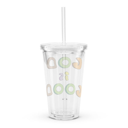 God is Good - Plastic Tumbler