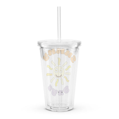 Retro Sunny Days - Plastic Tumbler
