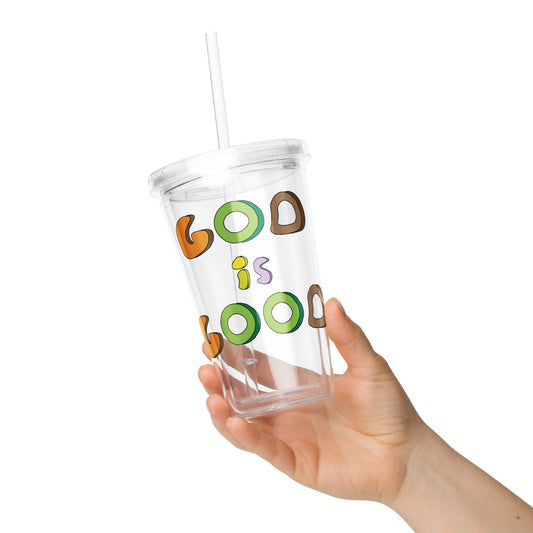 God is Good - Plastic Tumbler