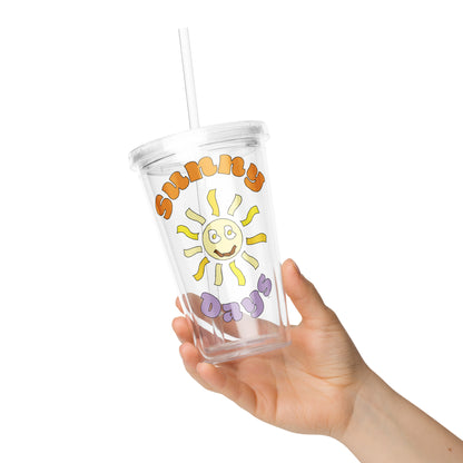 Retro Sunny Days - Plastic Tumbler