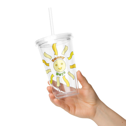 Cute Sunny Days - Plastic Tumbler