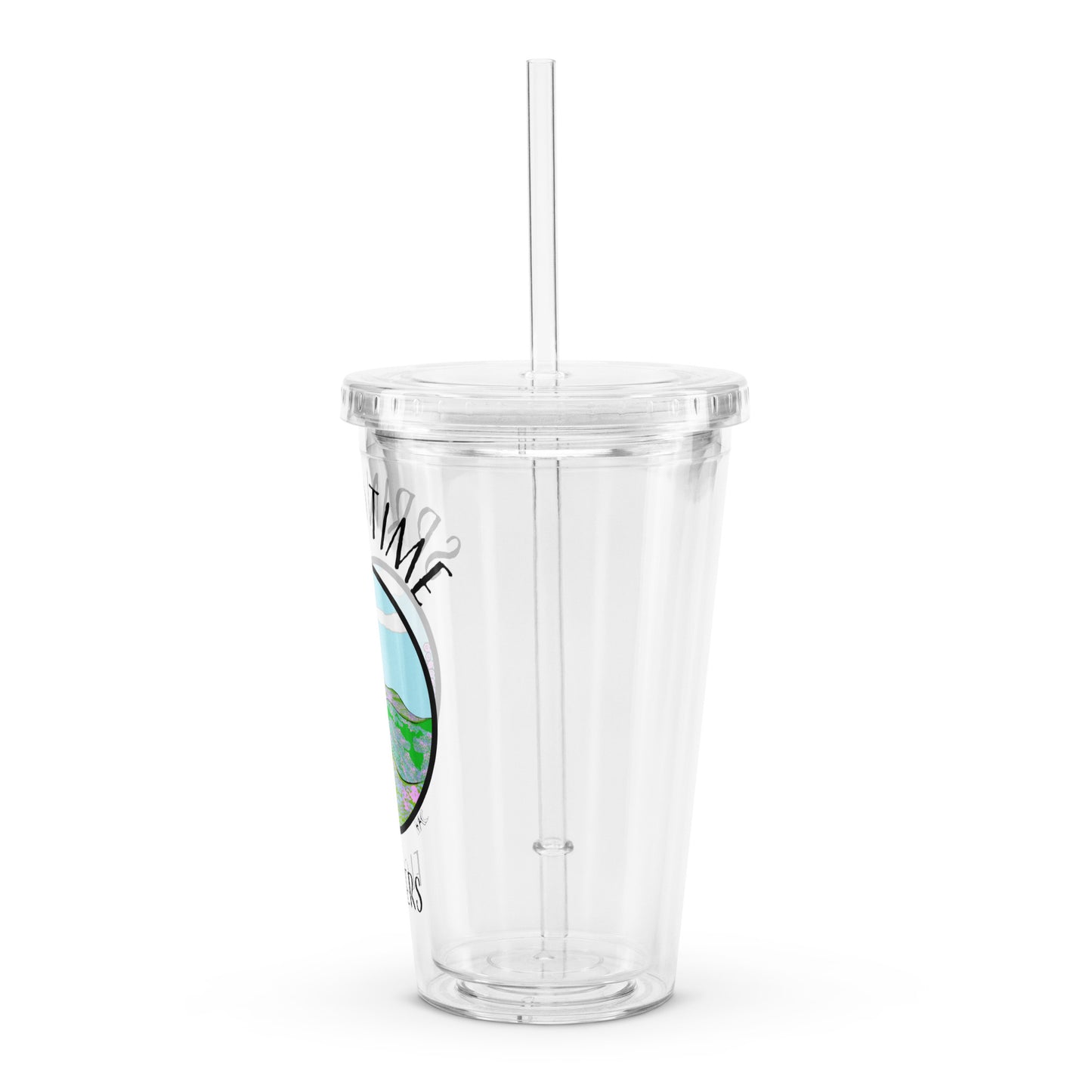 Spring Time Flowers - Plastic Tumbler