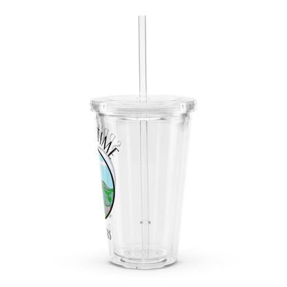 Spring Time Flowers - Plastic Tumbler