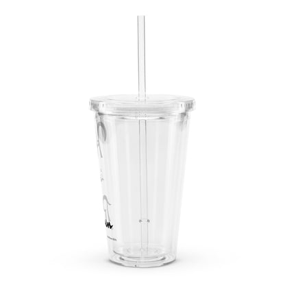 He is Risen (Plain Lettering) - Plastic Tumbler