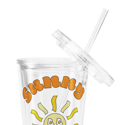 Retro Sunny Days - Plastic Tumbler