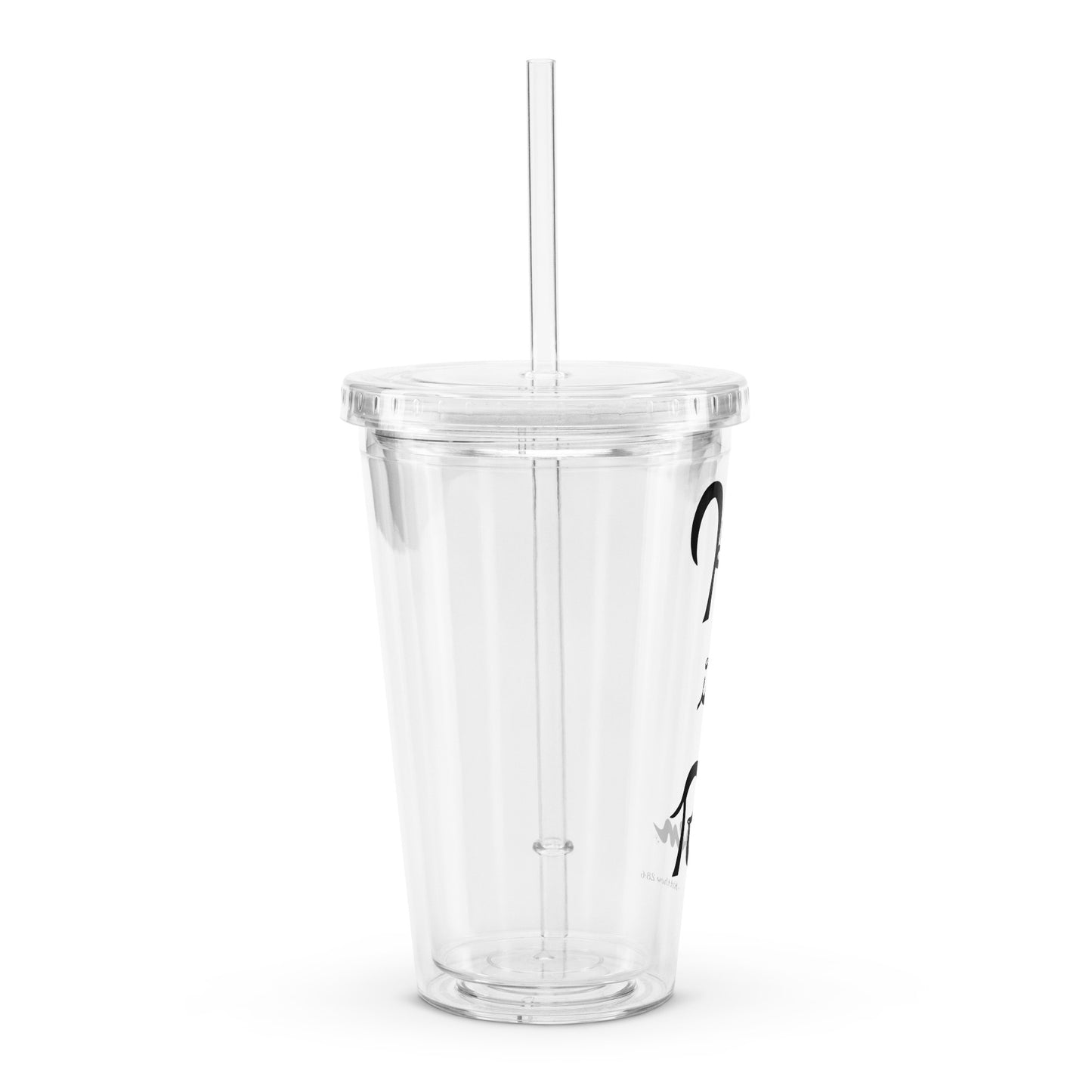 He is Risen (Plain Lettering) - Plastic Tumbler