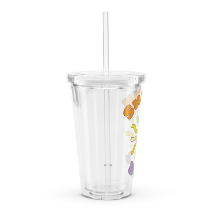Retro Sunny Days - Plastic Tumbler