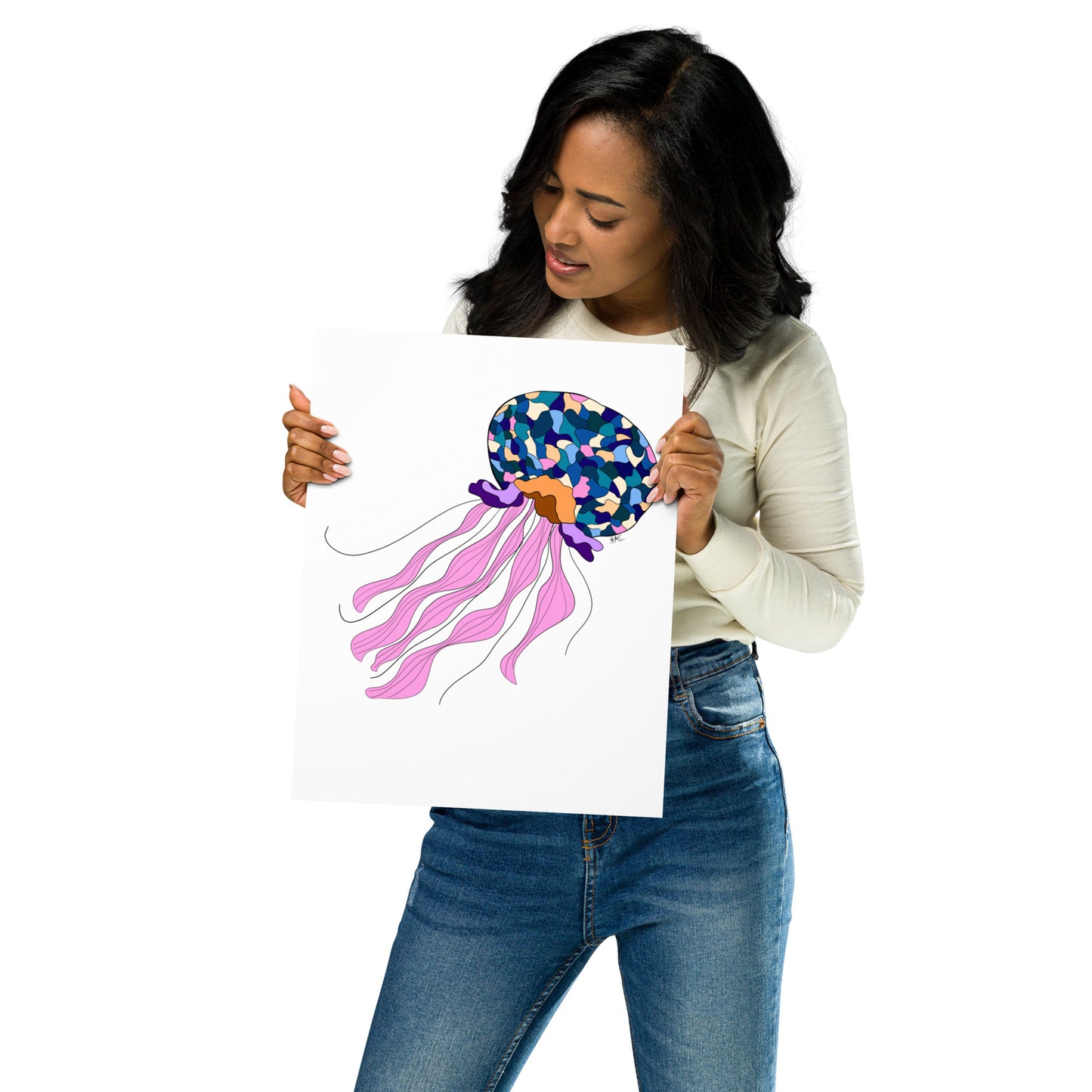 Oceania Patch Jellyfish - Poster