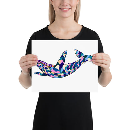 Oceania Patch Humpback Whale - Poster