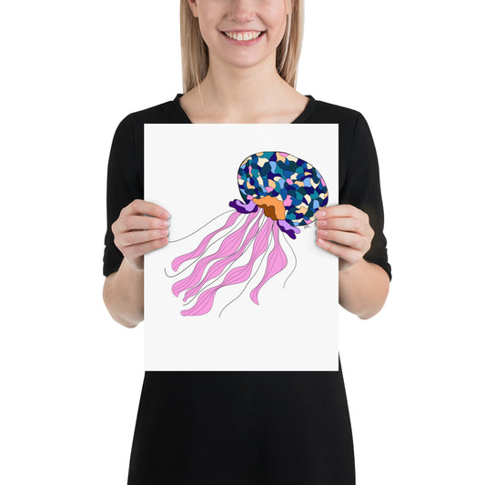 Oceania Patch Jellyfish - Poster
