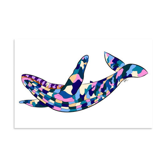 Oceania Patch Humpback Whale - Poster