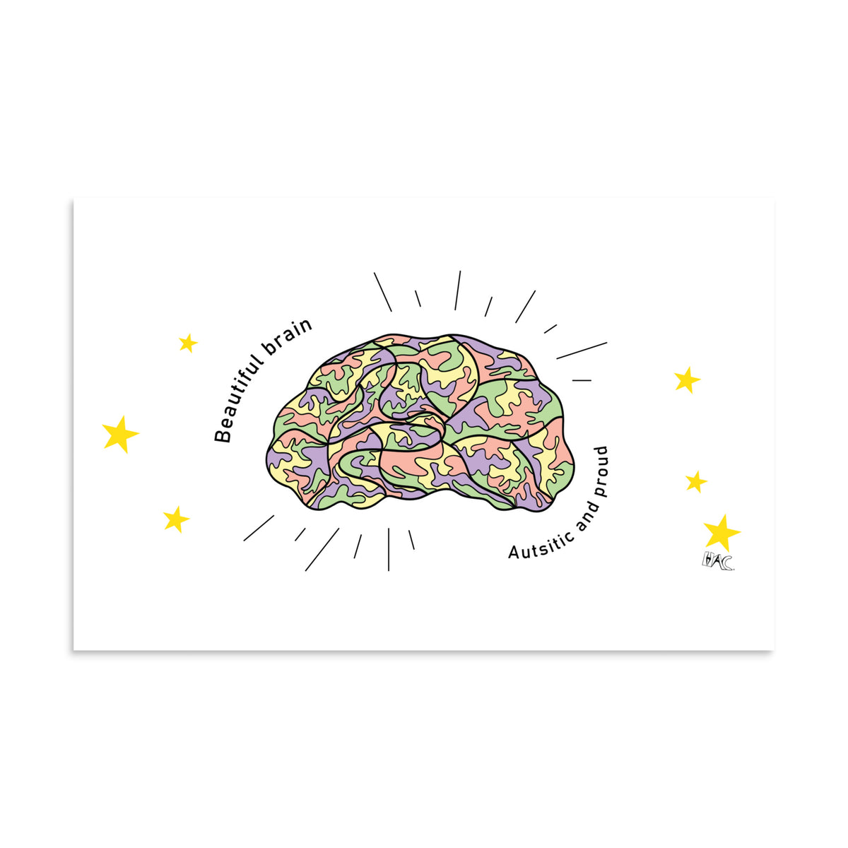 Autistic & Proud - Poster