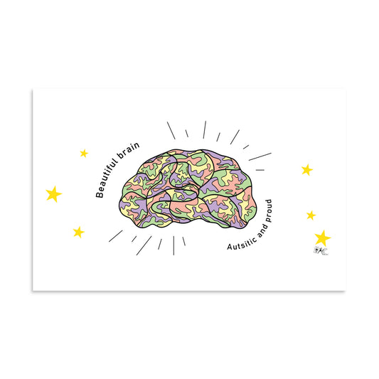 Autistic & Proud - Poster