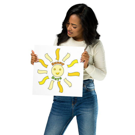 Cute Sunny Days - Poster