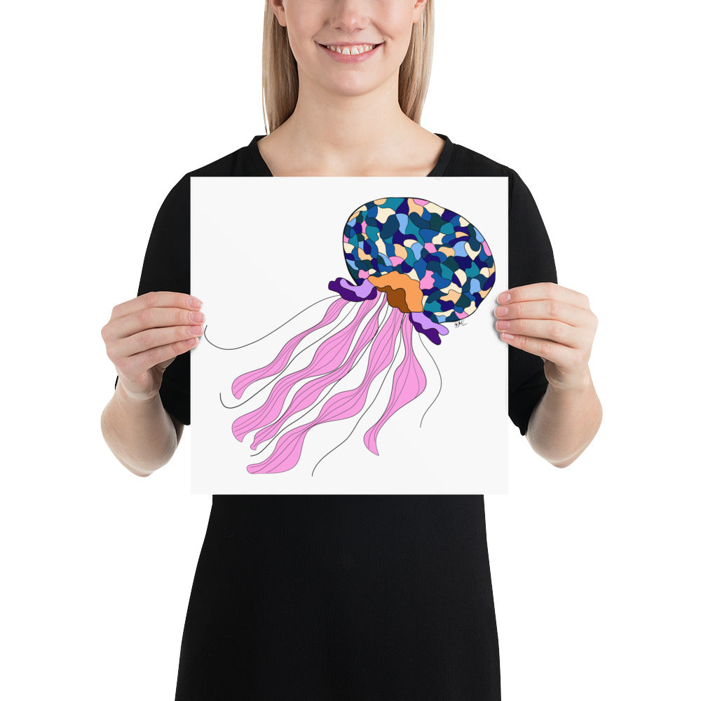 Oceania Patch Jellyfish - Poster
