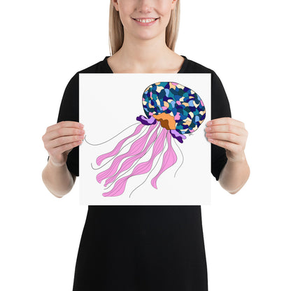 Oceania Patch Jellyfish - Poster