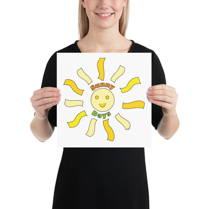 Cute Sunny Days - Poster
