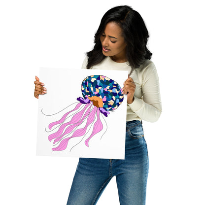 Oceania Patch Jellyfish - Poster