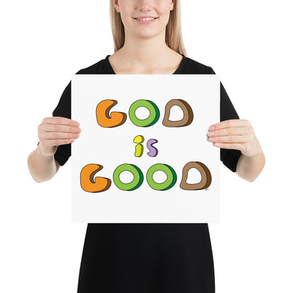 God is Good - Poster