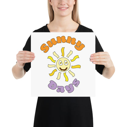 Retro Sunny Days - Poster