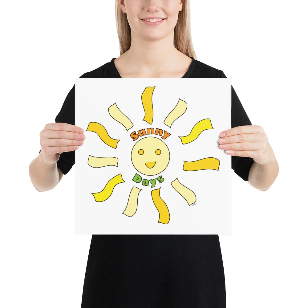 Cute Sunny Days - Poster