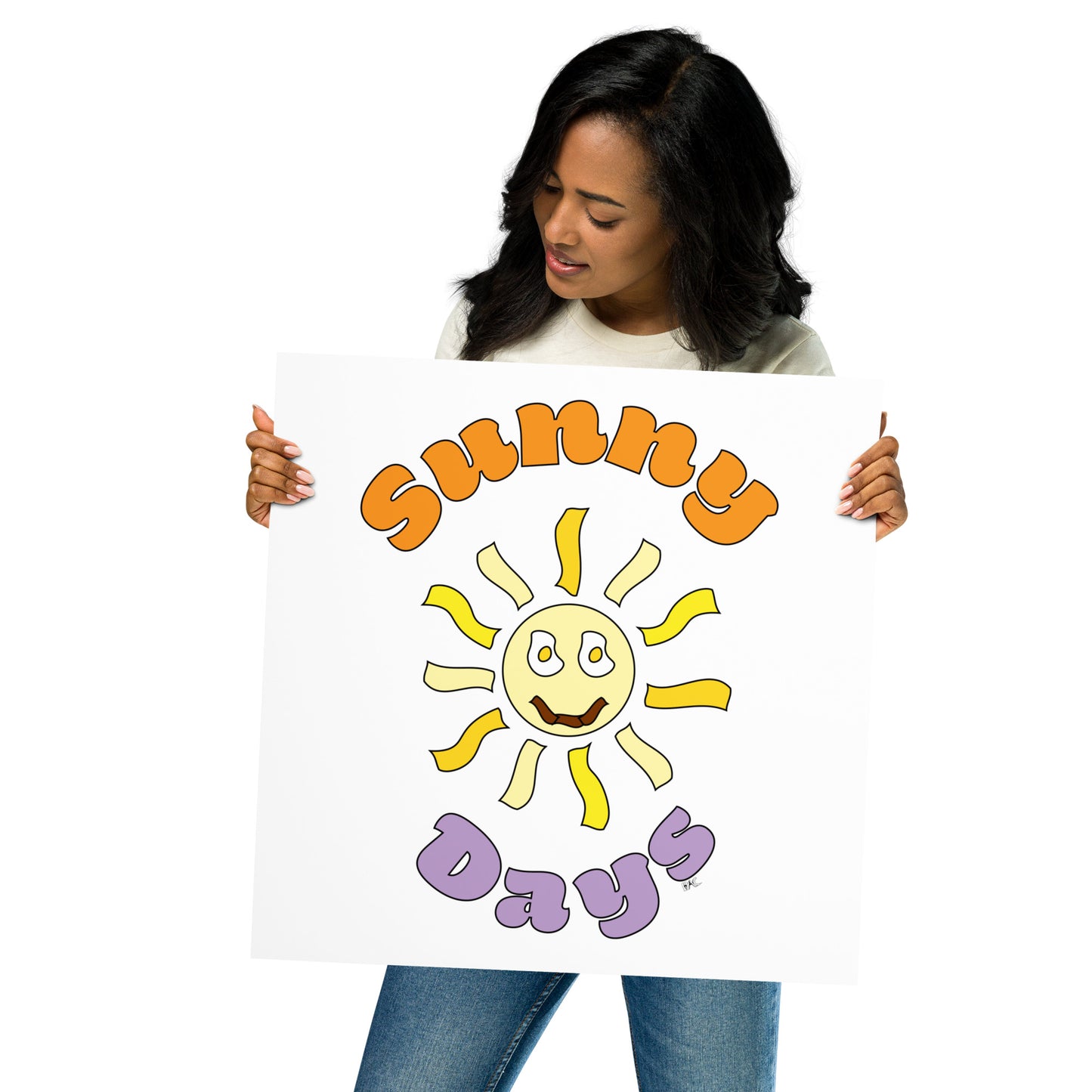 Retro Sunny Days - Poster