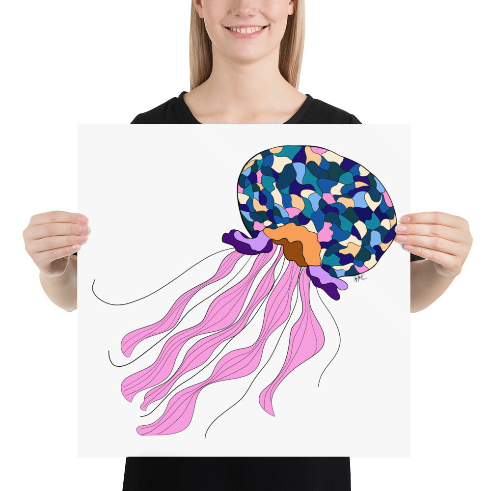 Oceania Patch Jellyfish - Poster