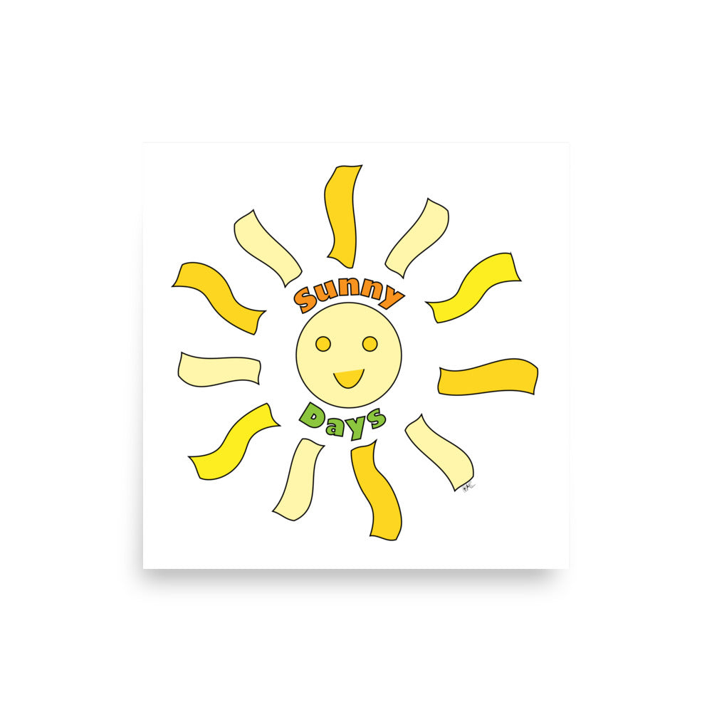 Cute Sunny Days - Poster