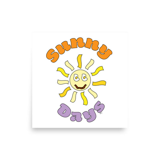 Retro Sunny Days - Poster