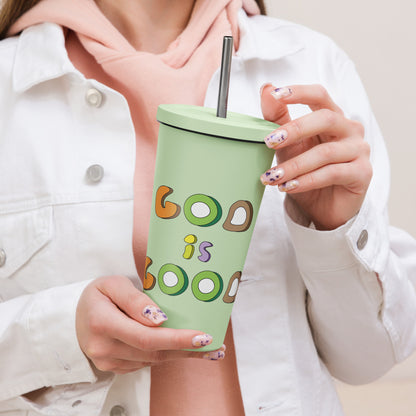 God is Good - Metal Tumbler