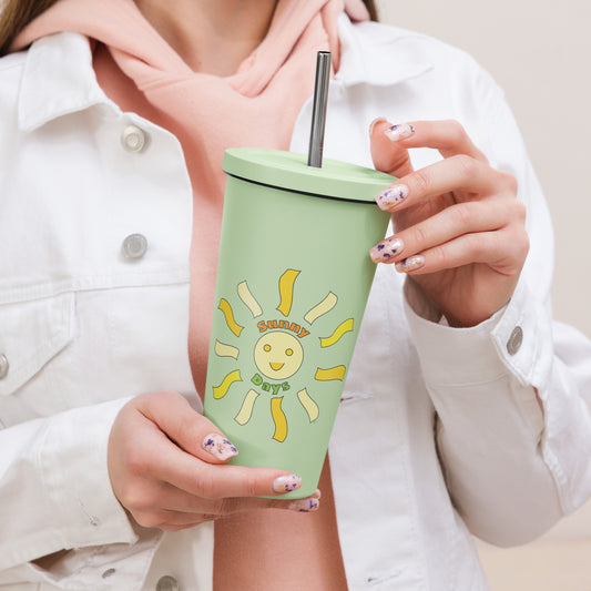 Cute Sunny Days - Metal Tumbler