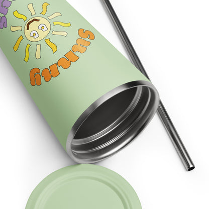 Retro Sunny Days - Metal Tumbler