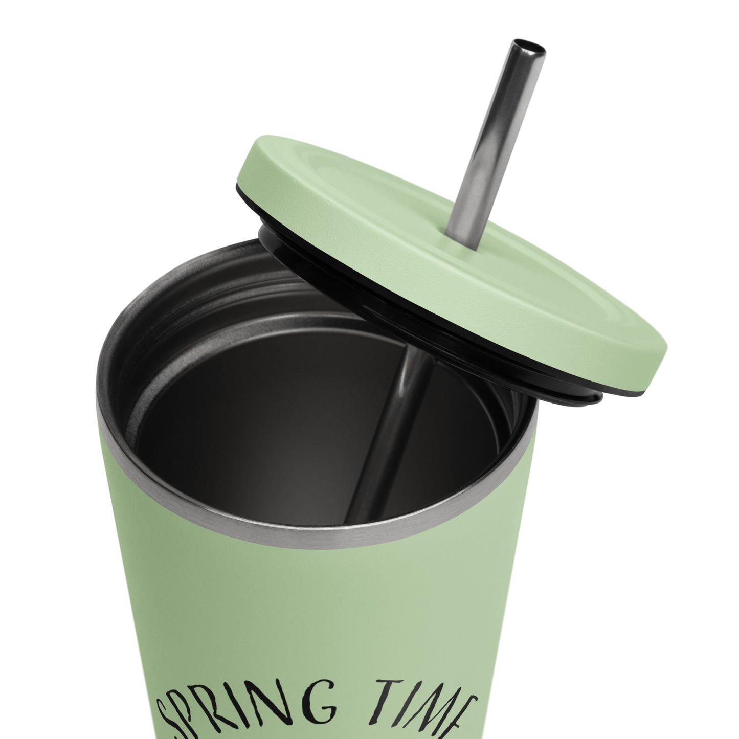 Spring Time Flowers - Metal Tumbler