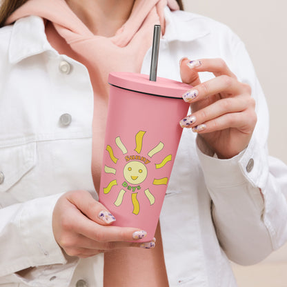 Cute Sunny Days - Metal Tumbler