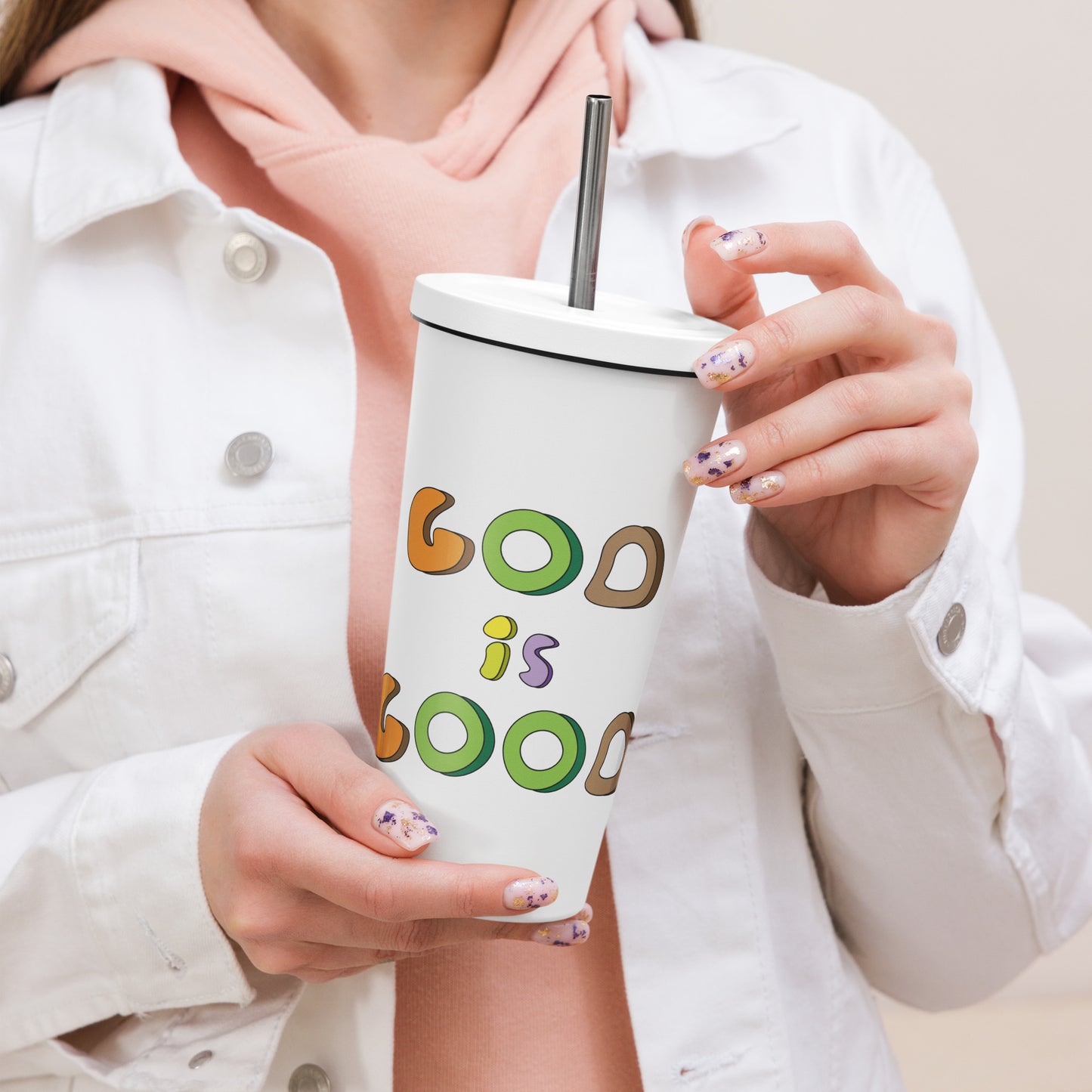 God is Good - Metal Tumbler