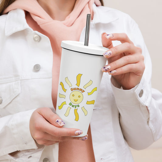 Cute Sunny Days - Metal Tumbler