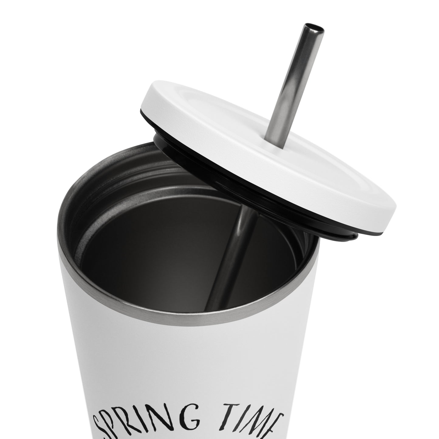 Spring Time Flowers - Metal Tumbler