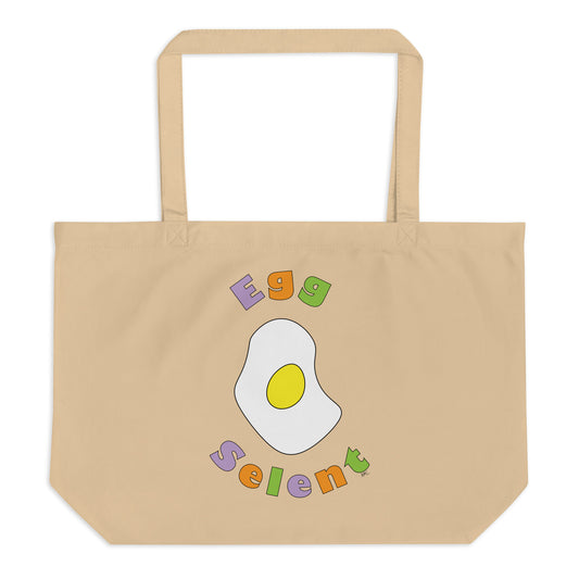 Eggselent - Brown Tote Bag