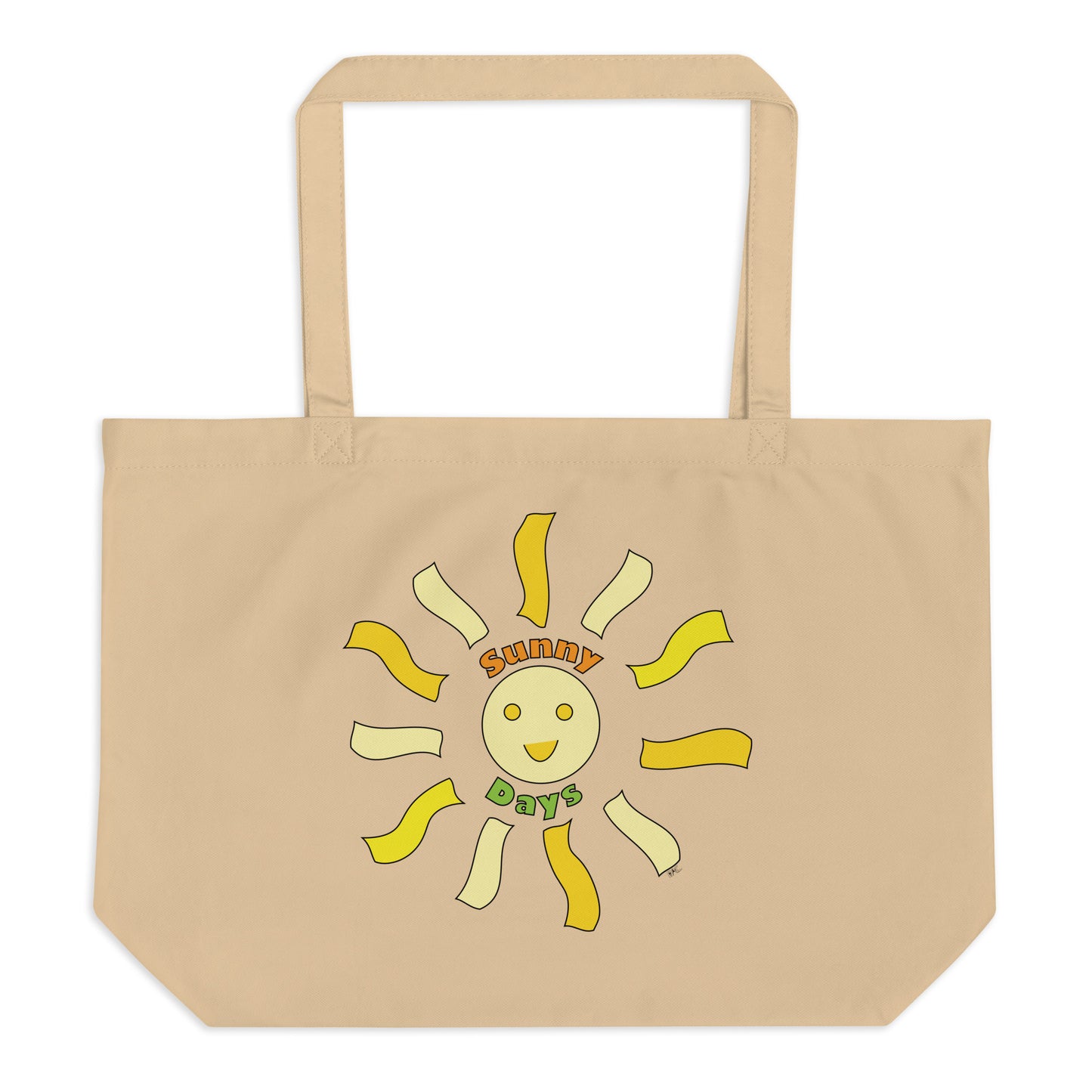 Cute Sunny Days - Brown Tote Bag